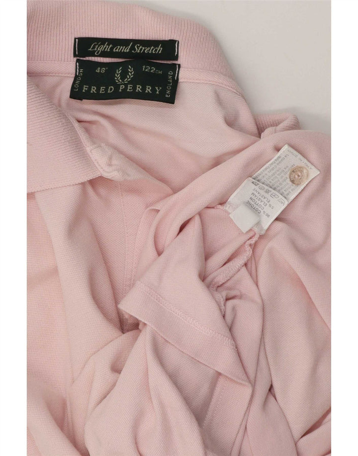 Fred Perry Polo Homme Grand Coton Rayé Rose