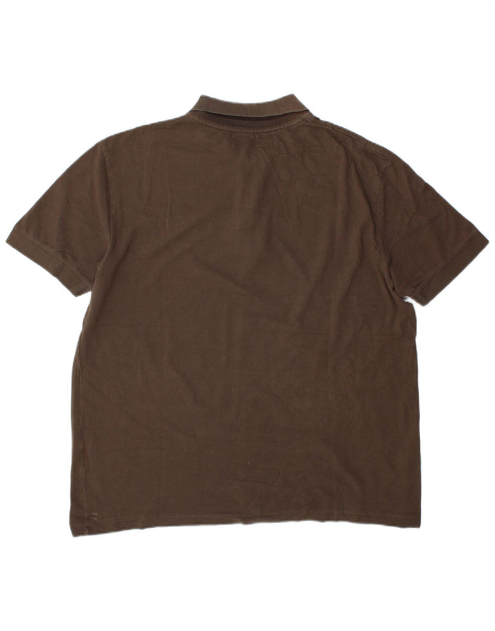 Kappa Polo Homme XL Marron