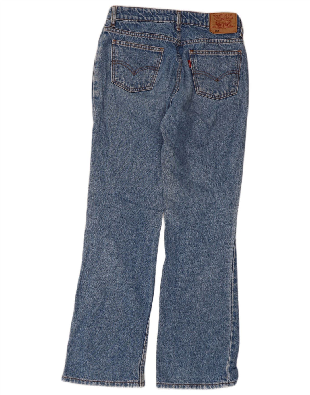 Levi's Jean Droit 564 Coupe Relax Femme W28 L29 Bleu
