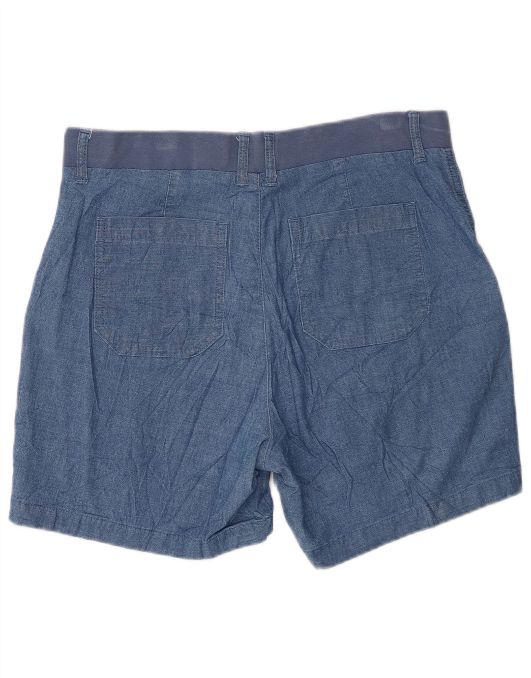 Lee Short cargo taille moyenne pour femme, coupe décontractée, US 12 Large W32, coton bleu