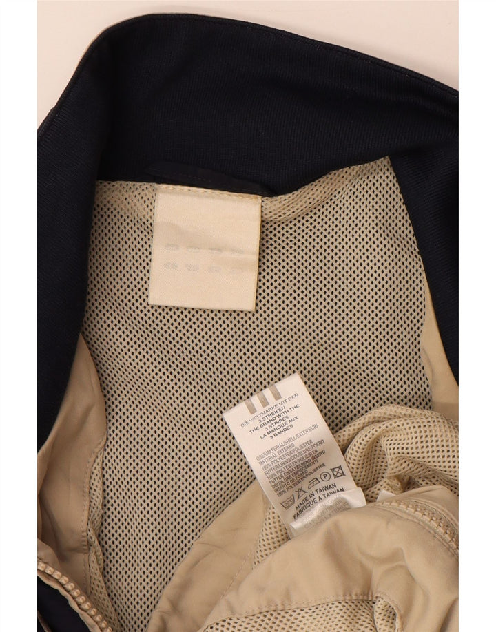 Adidas Veste de survêtement pour homme Large Beige Colourblock Polyester