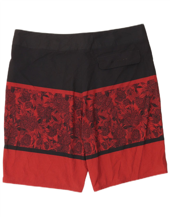 Oakley Short de bain XL pour homme en polyester floral multicolore