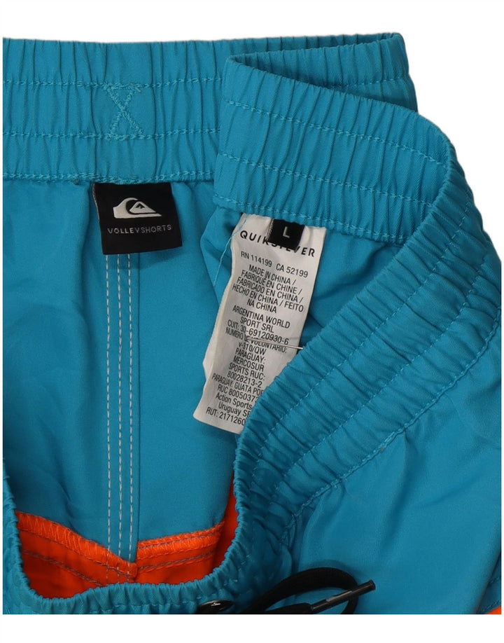 QUIKSILVER Short de Bain Homme Large Multicolore Colourblock Polyester