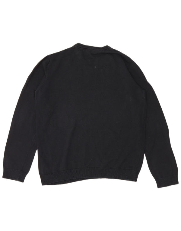 Marks & Spencer Pull col V garçon 15-16 ans Noir Coton