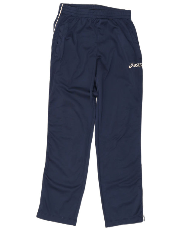 Asics Pantalon De Survêtement Homme Large Bleu Marine Polyester