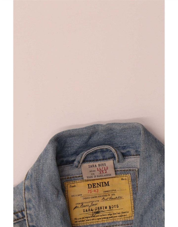Veste en jean Zara garçon 11-12 ans bleu