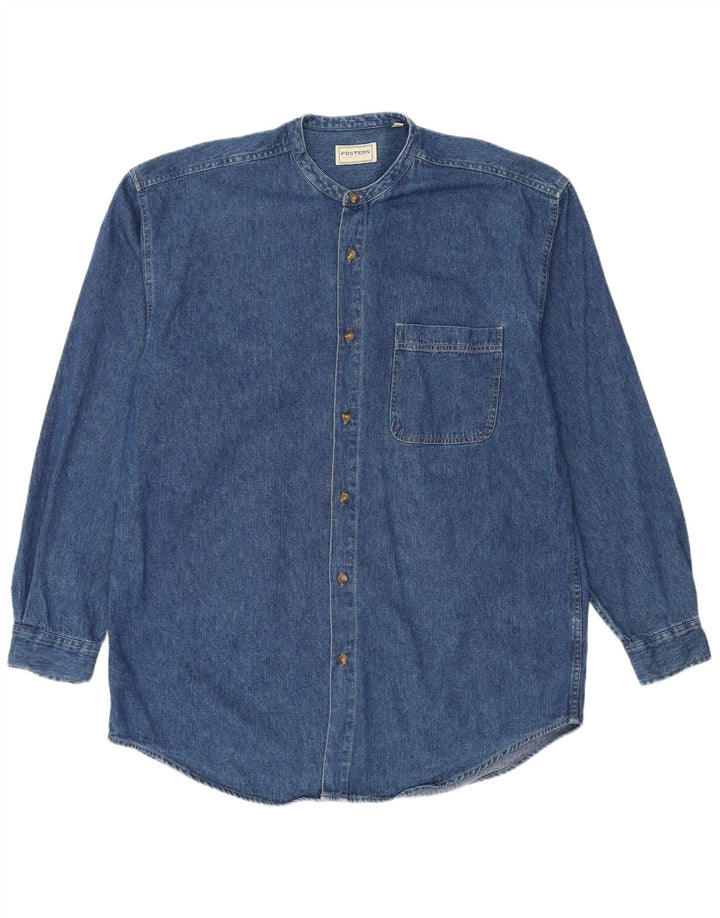 Fosters Chemise en Jean Homme Grand Bleu
