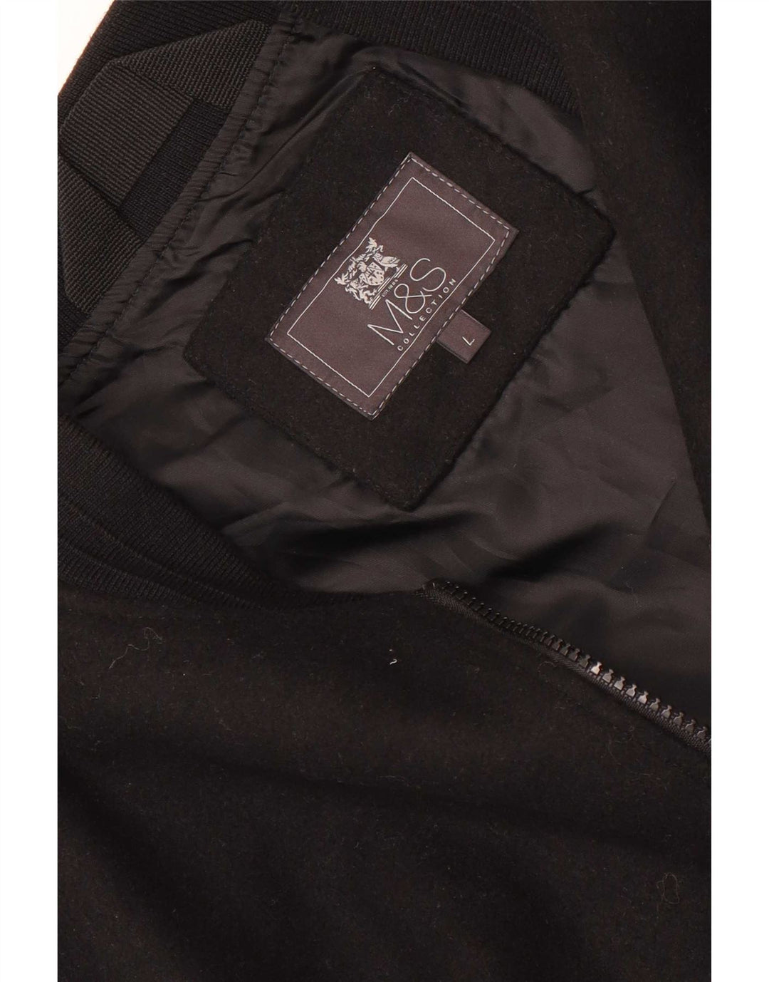 Marks & Spencer Veste Bomber Homme Grand Noir