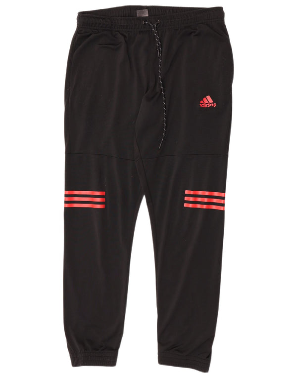 Adidas Pantalon de survêtement pour homme Noir moyen Polyester