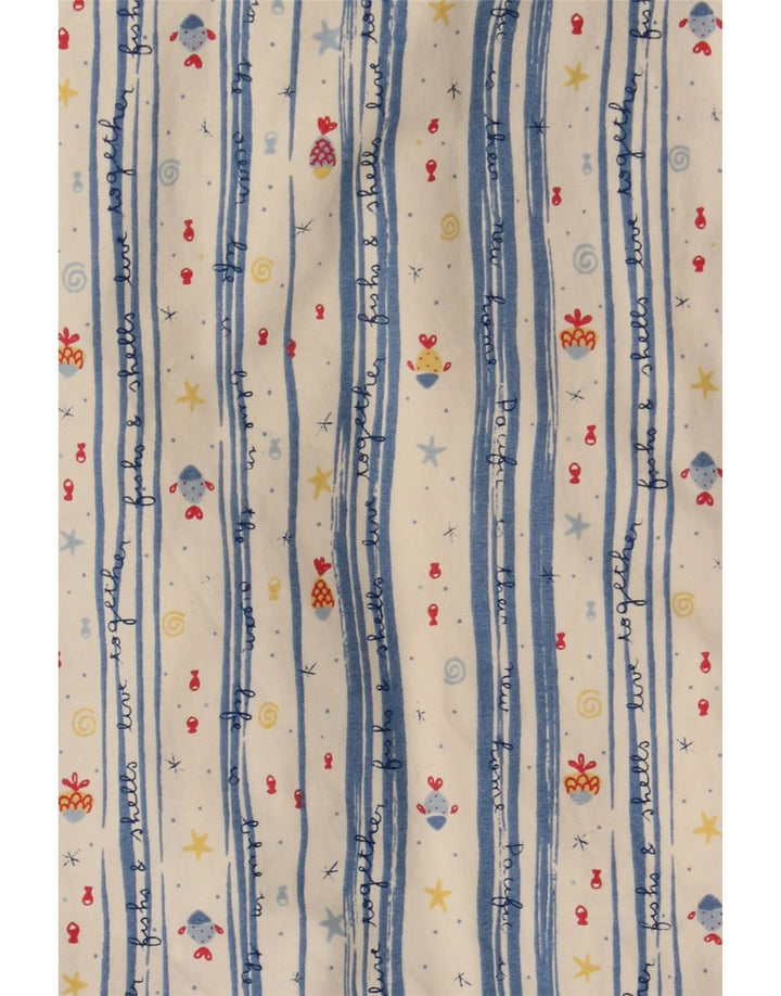 Calvin Klein Chemise à manches courtes homme en coton rayé blanc moyen