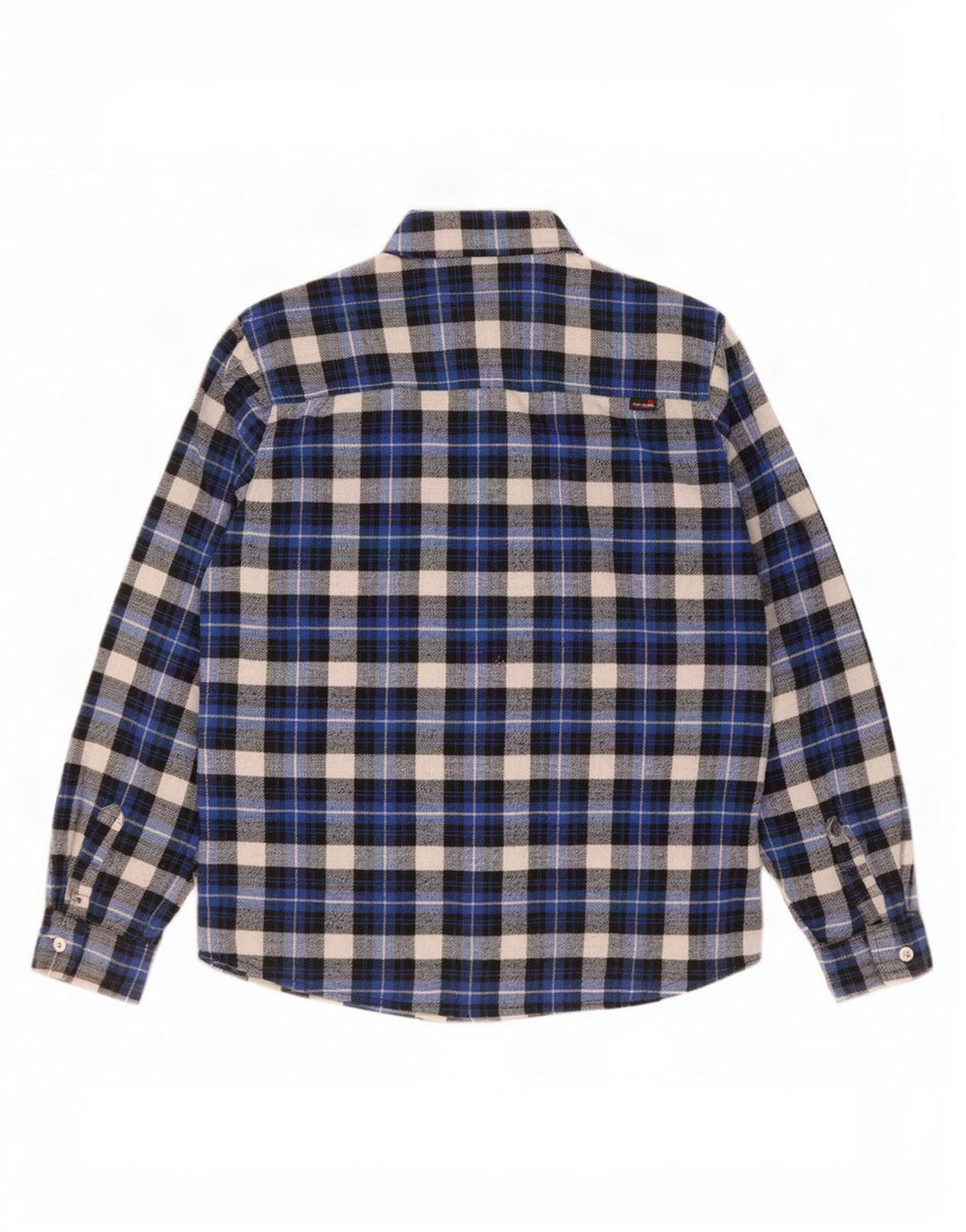 Rip Curl Chemise en flanelle pour hommes à gros carreaux bleus