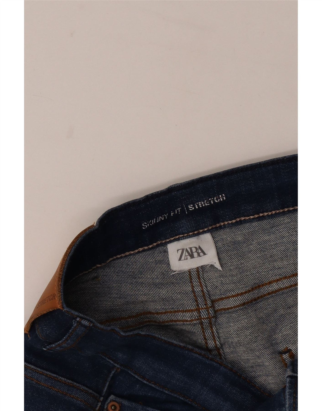 Zara Femme Jean Skinny W28 L26 Bleu