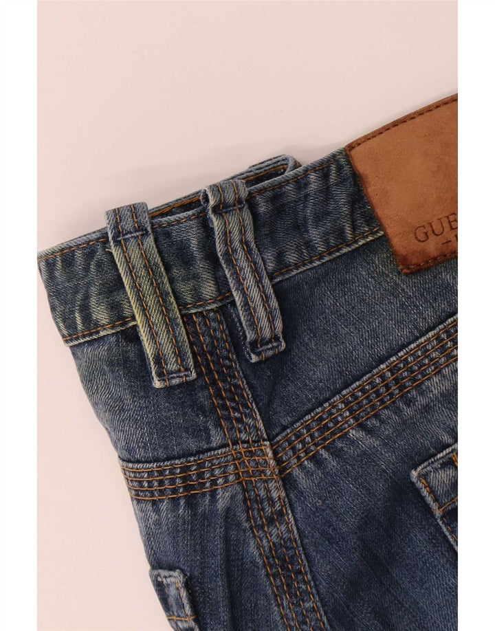 Guess Jean droit homme W30 L33 bleu coton