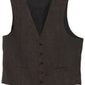 Marks & Spencer Gilet pour homme en laine grise Taille L