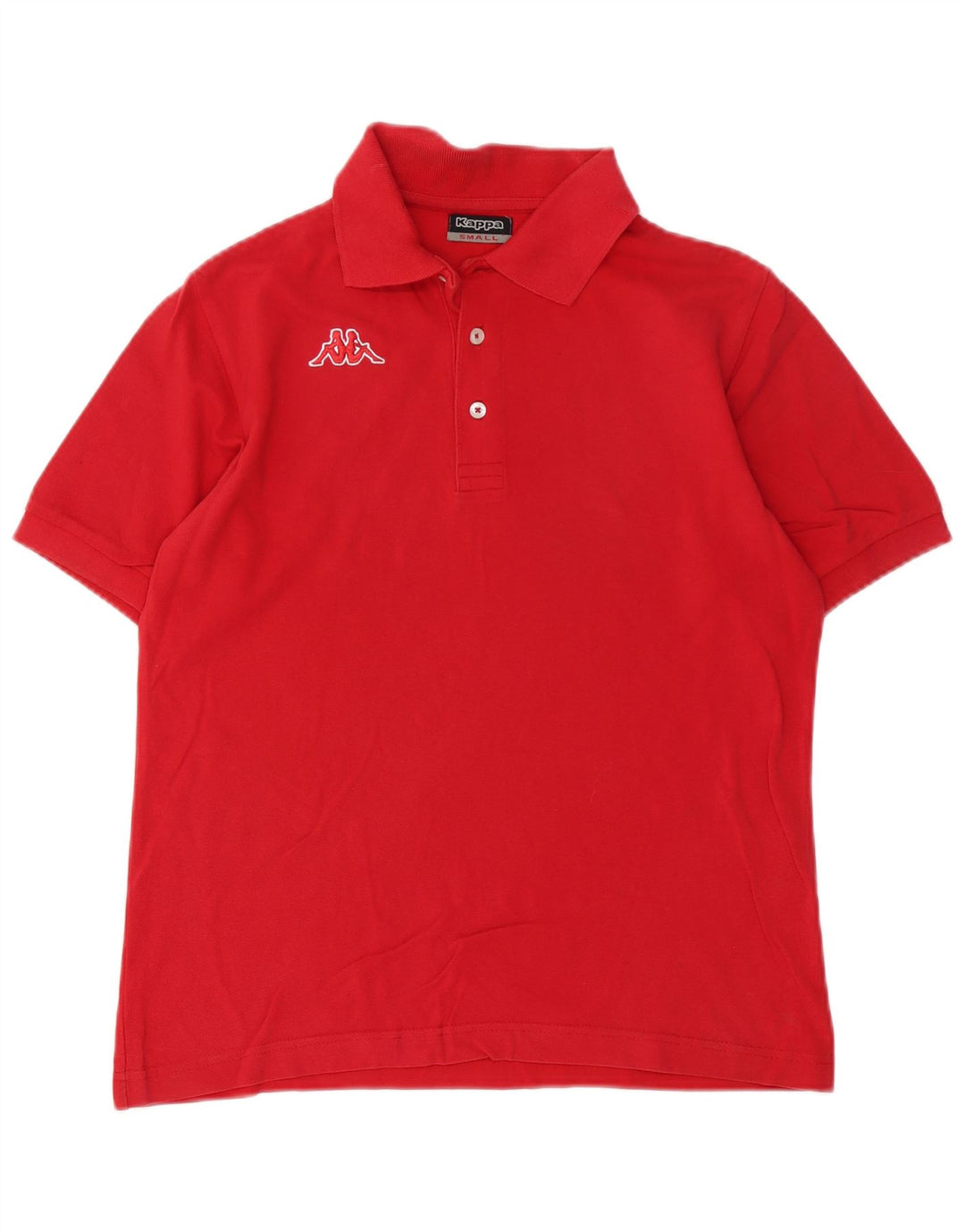 Kappa Polo Homme Petit Rouge Coton