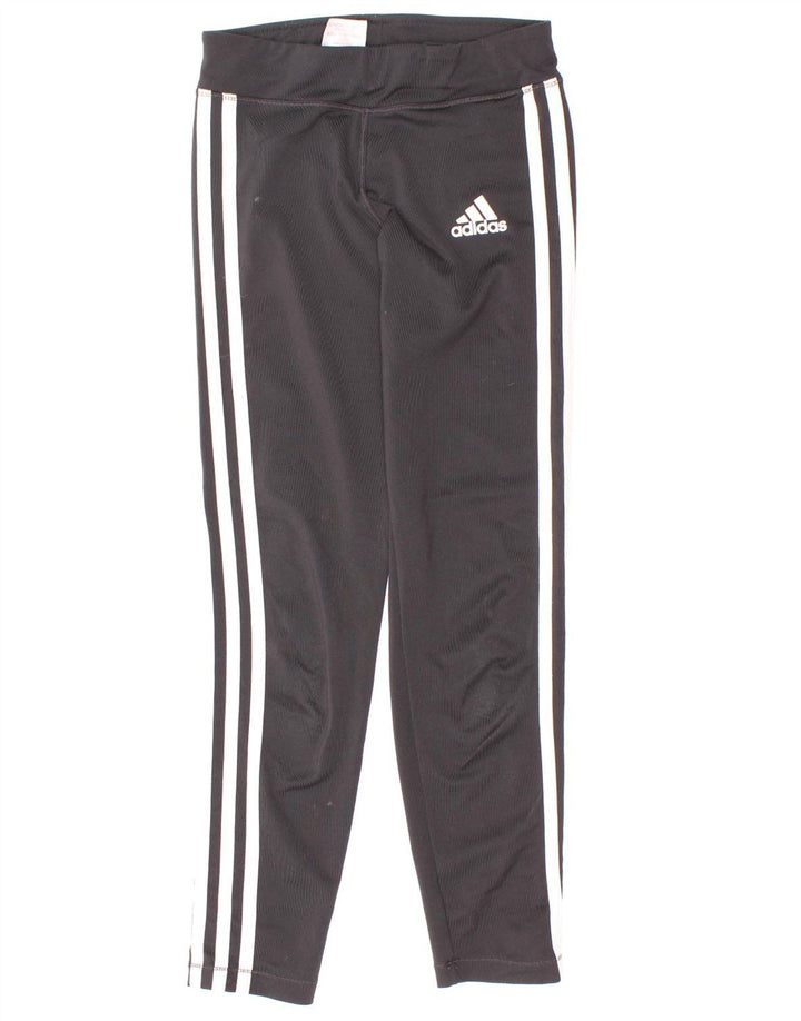 Adidas Filles Climalite Leggings 9-10 Ans Petit Noir Polyester