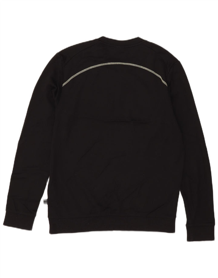Hugo Boss Pull-over graphique pour hommes, grand coton noir