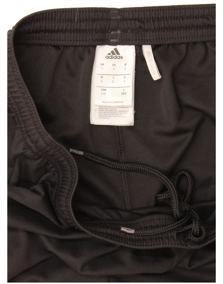 Adidas Short de sport Climalite pour homme, grand, noir, polyester
