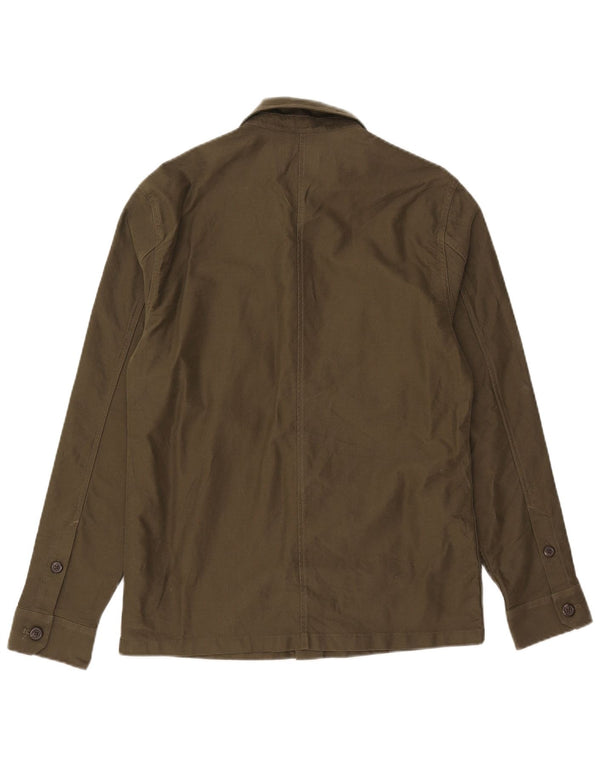 Marks & Spencer Chemise surchemise homme petit coton kaki