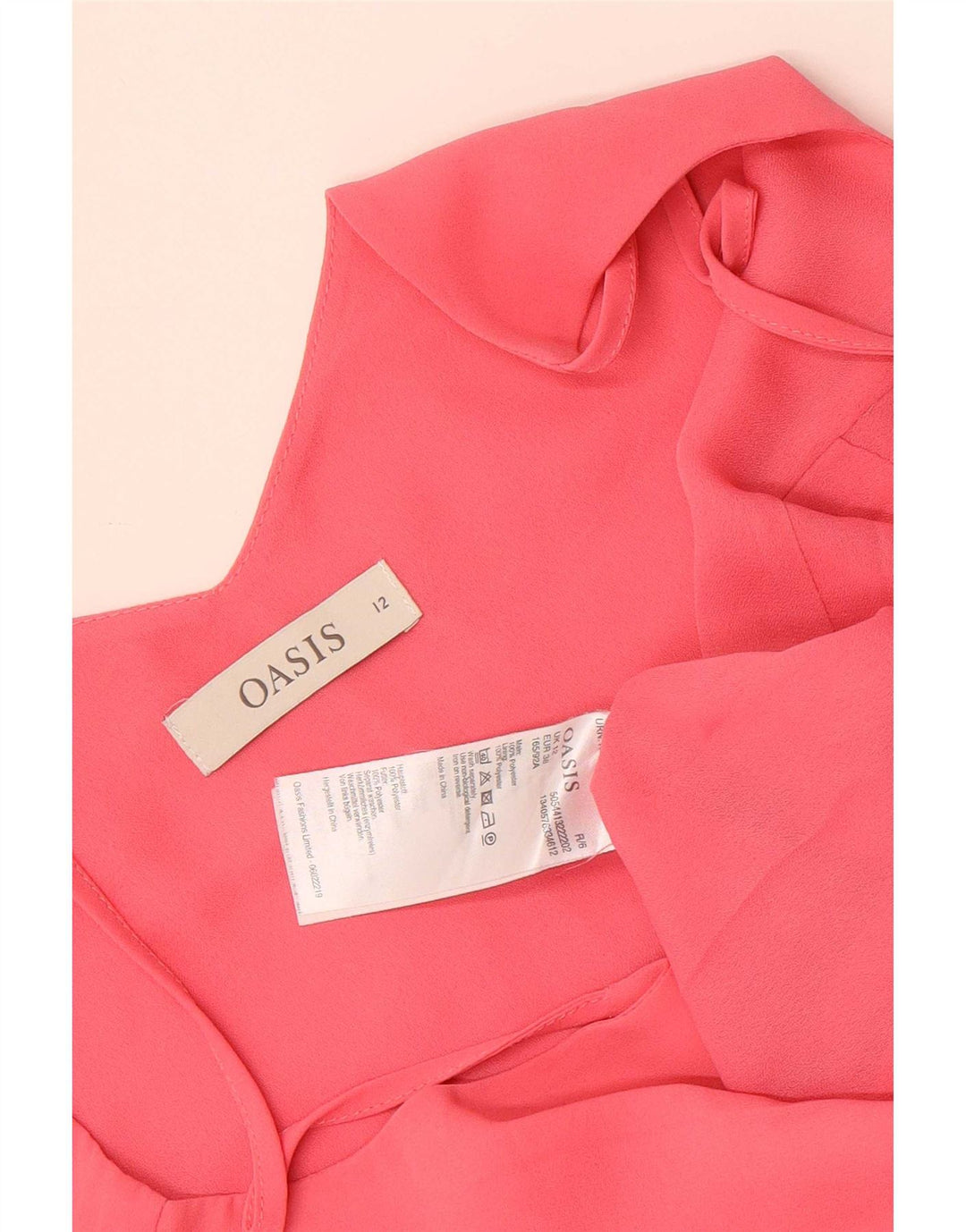 Oasis Caraco Femme UK 12 Rose Moyen Polyester