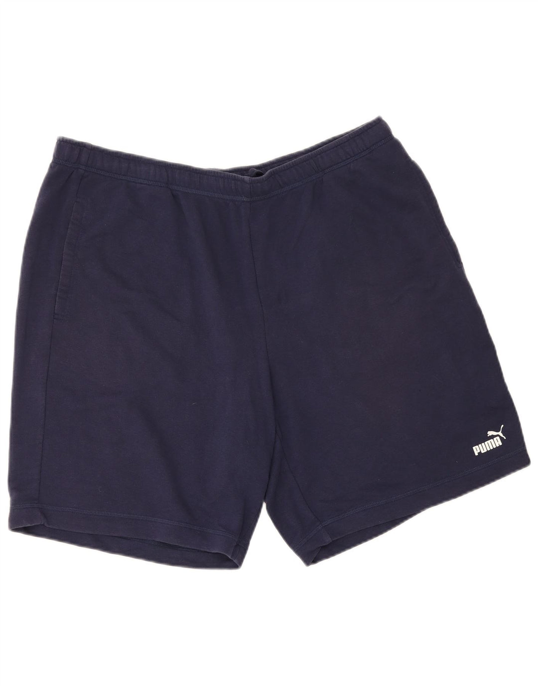 Puma Short de sport pour homme 2XL Bleu marine