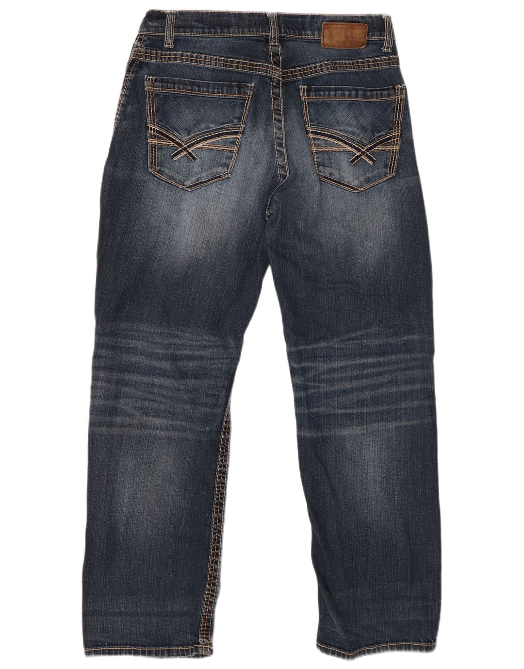 BKE Jean Droit Tyler Homme W32 L28 Bleu Marine Coton