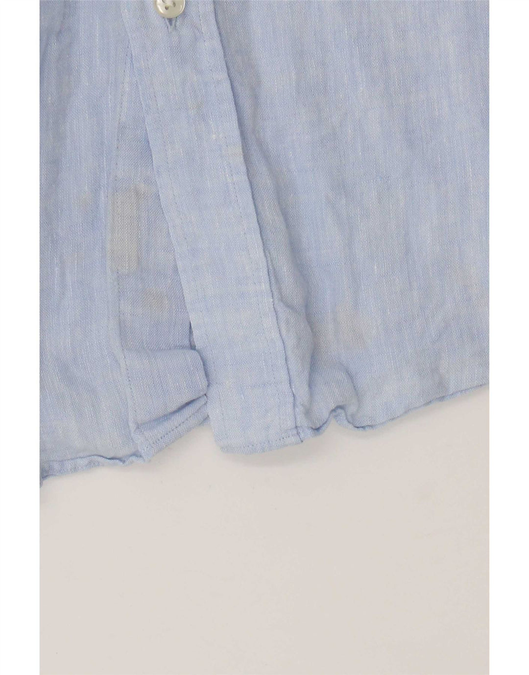 Massimo Dutti Chemise Homme XL Bleu Lin