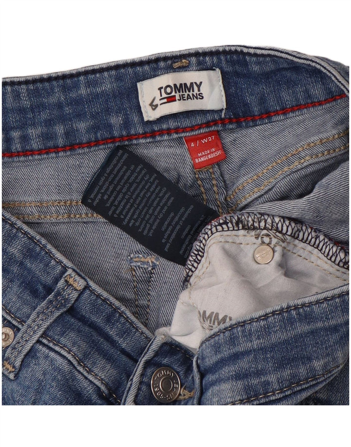 Tommy Hilfiger Jean fuselé pour femme US 4 Small W27 L26 Bleu Coton