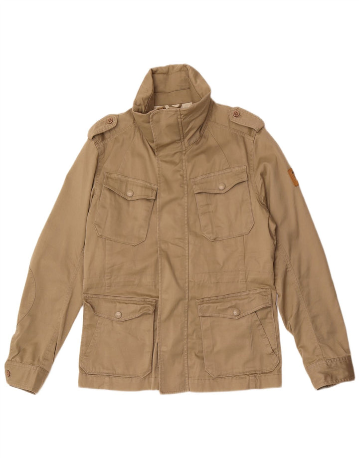Diesel Veste utilitaire pour homme UK 40 Grand coton beige