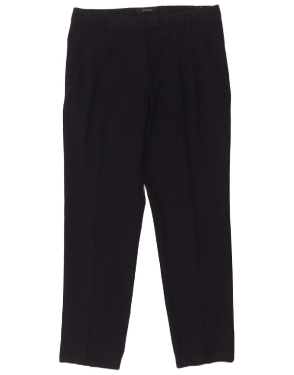 Marks & Spencer Pantalon de costume pour femme UK 10 Small W30 L29 Bleu marine