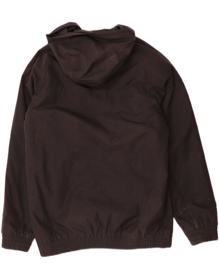 Adidas Veste coupe-vent à capuche garçon 15-16 ans Noir Polyester