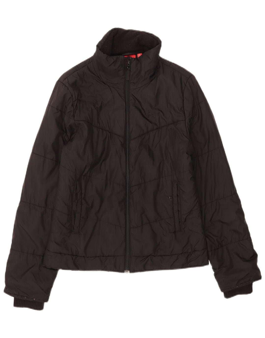Puma Veste matelassée pour femme UK 14 Large Noir