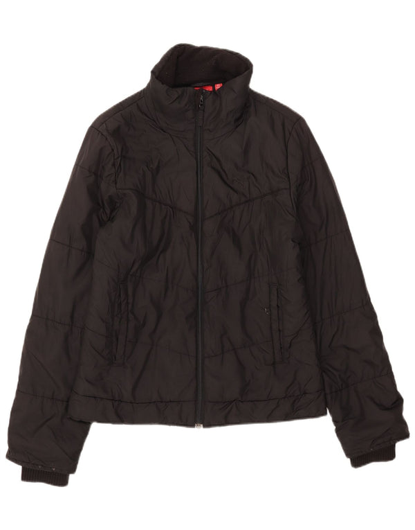 Puma Womens Padded Jacket UK 14 Large Black