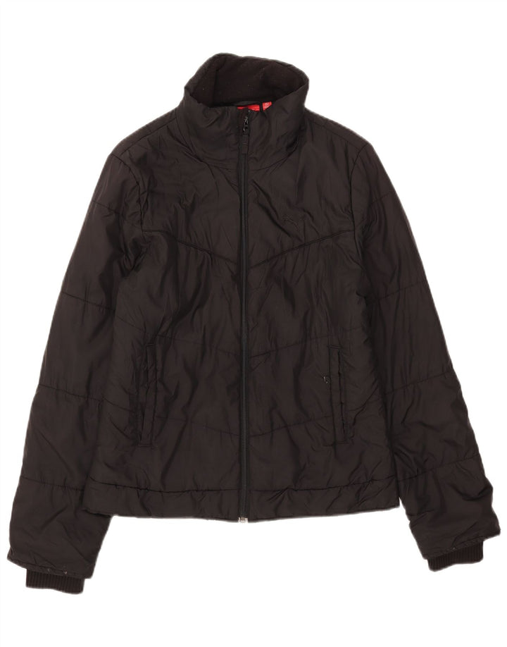 Puma Veste matelassée pour femme UK 14 Large Noir