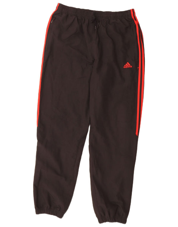 Adidas Pantalon de survêtement pour homme Joggers Large Noir Polyester
