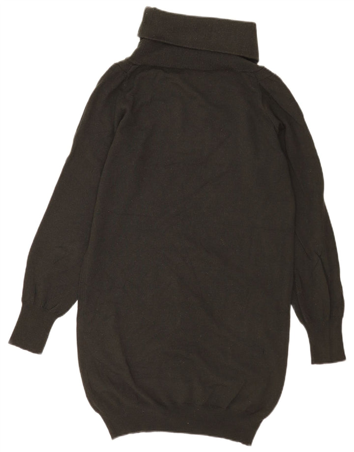 Fred Perry Pull long à col roulé pour femme UK 14 Large Vert