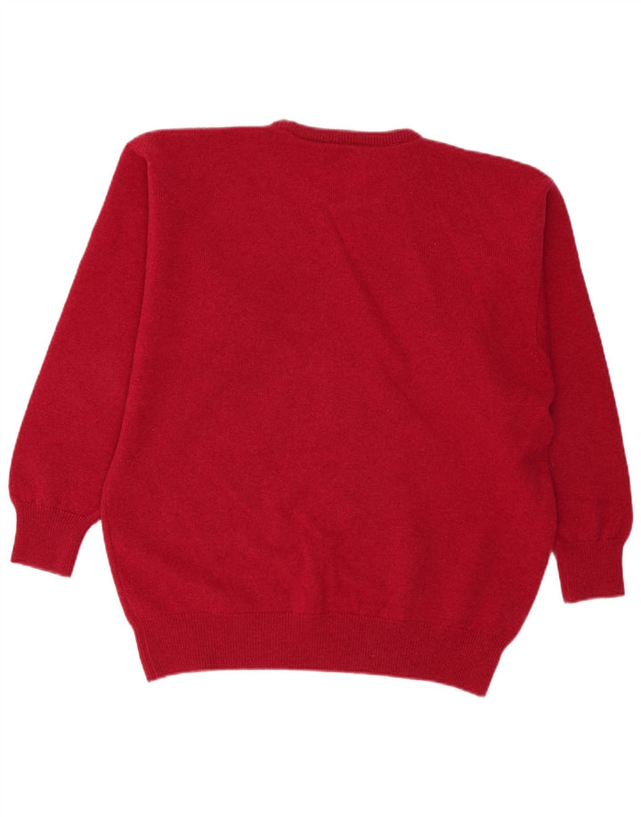 Pringle Pull Col Ras-du-Cou Collection Nick Faldo Homme Rouge Moyen