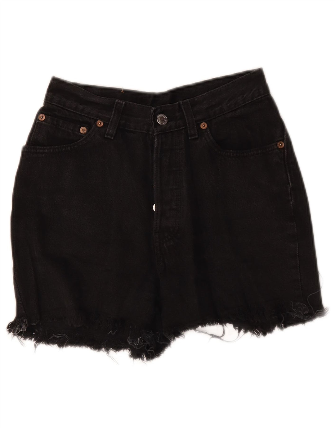Levi's Short En Jean Femme W24 XS Noir