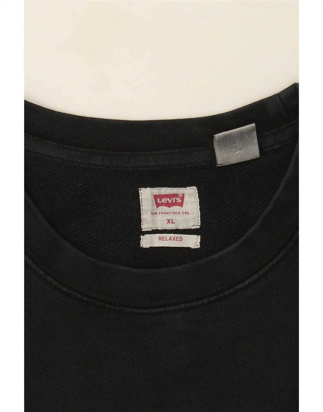 Levi's Sweat-Shirt Coupe Relax Homme XL Noir