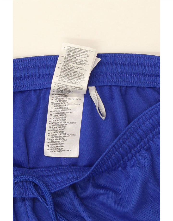 Adidas Short de Sport Climalite Homme Bleu Moyen Polyester