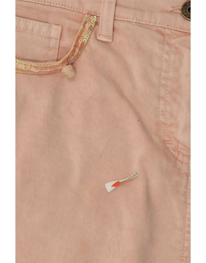 Blumarine Femme Jupe En Jean IT 42 Moyen W30 Rose Coton