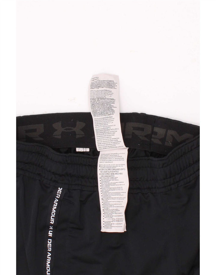 Under Armour Short de sport graphique pour garçon 7-8 ans Petit Noir Polyester