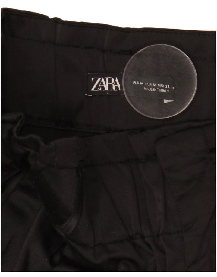 Zara Pantalon Cargo Joggers Femme Moyen W28 L26 Noir