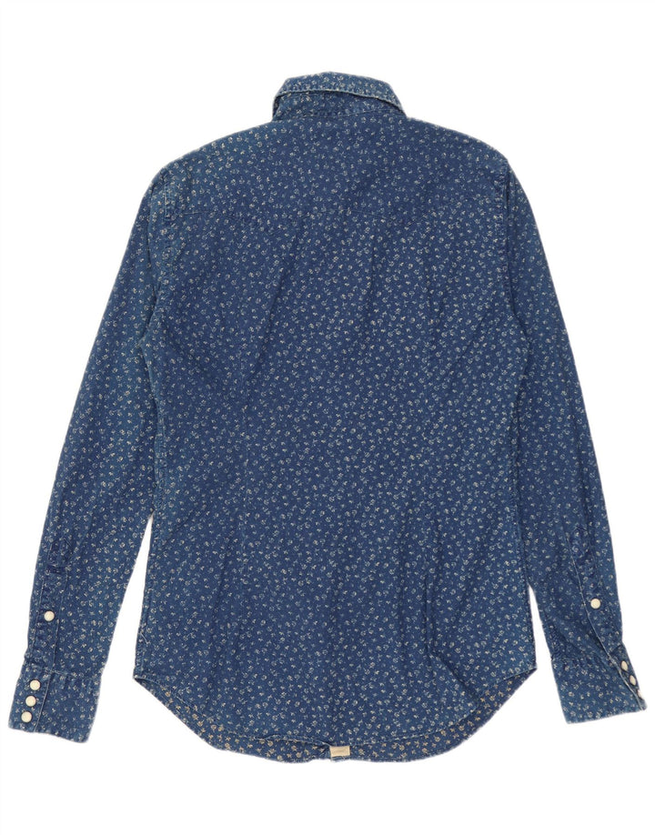 POLO RALPH LAUREN Chemise Homme Petit Bleu Coton