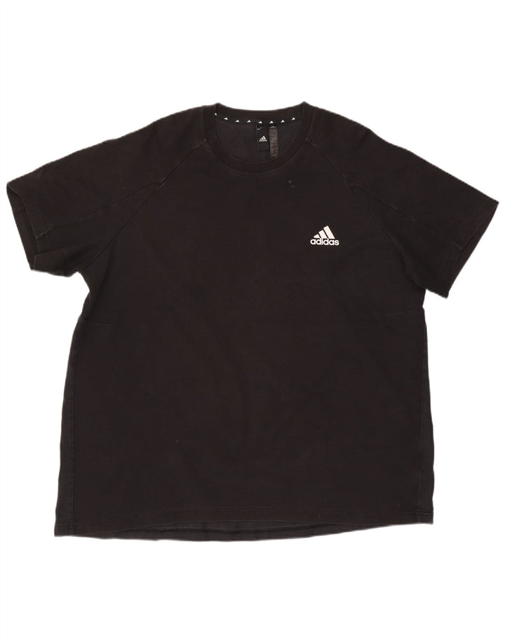 Adidas T-Shirt Homme Top 2XL Coton Noir