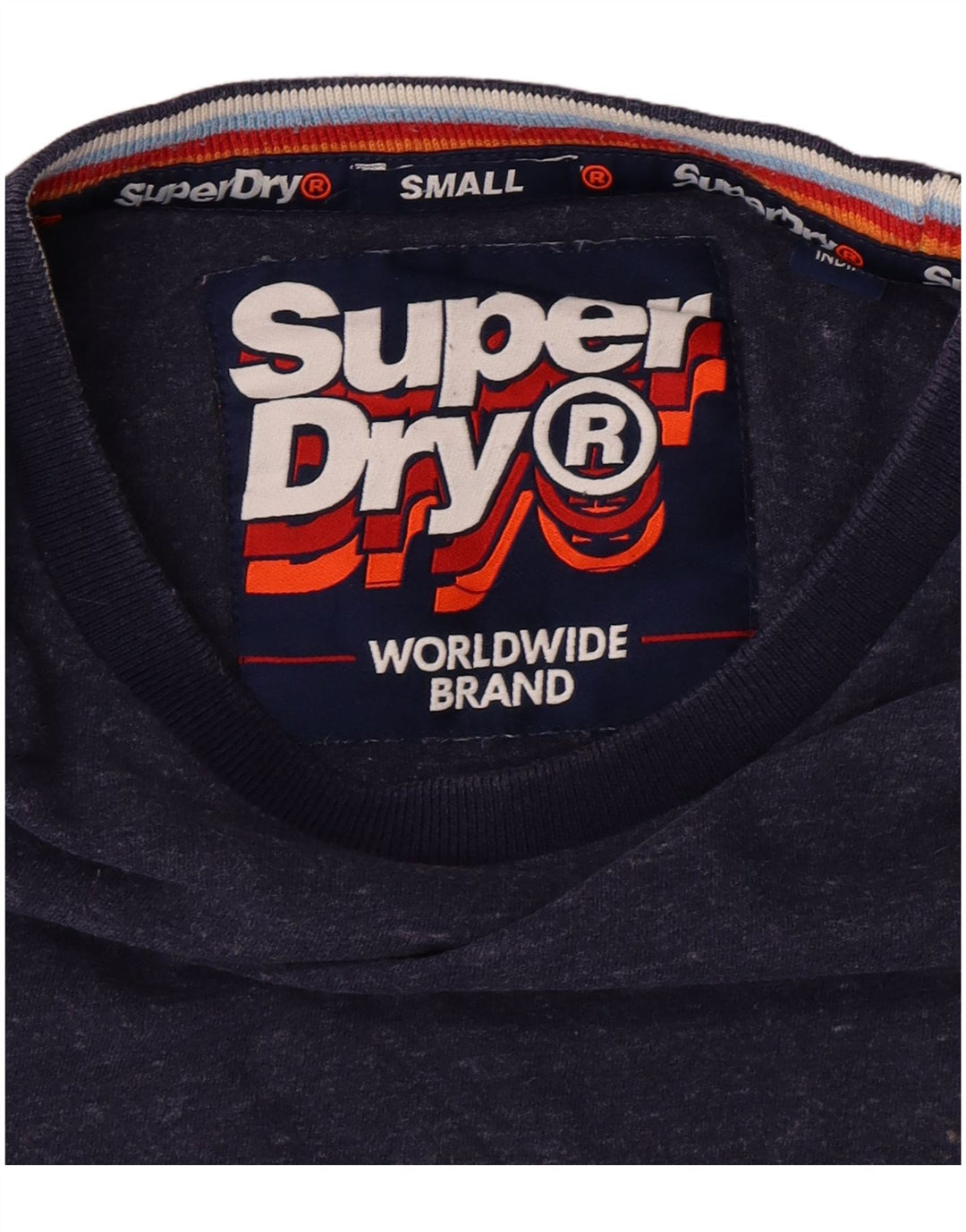 SUPERDRY T-Shirt Homme Petit Bleu