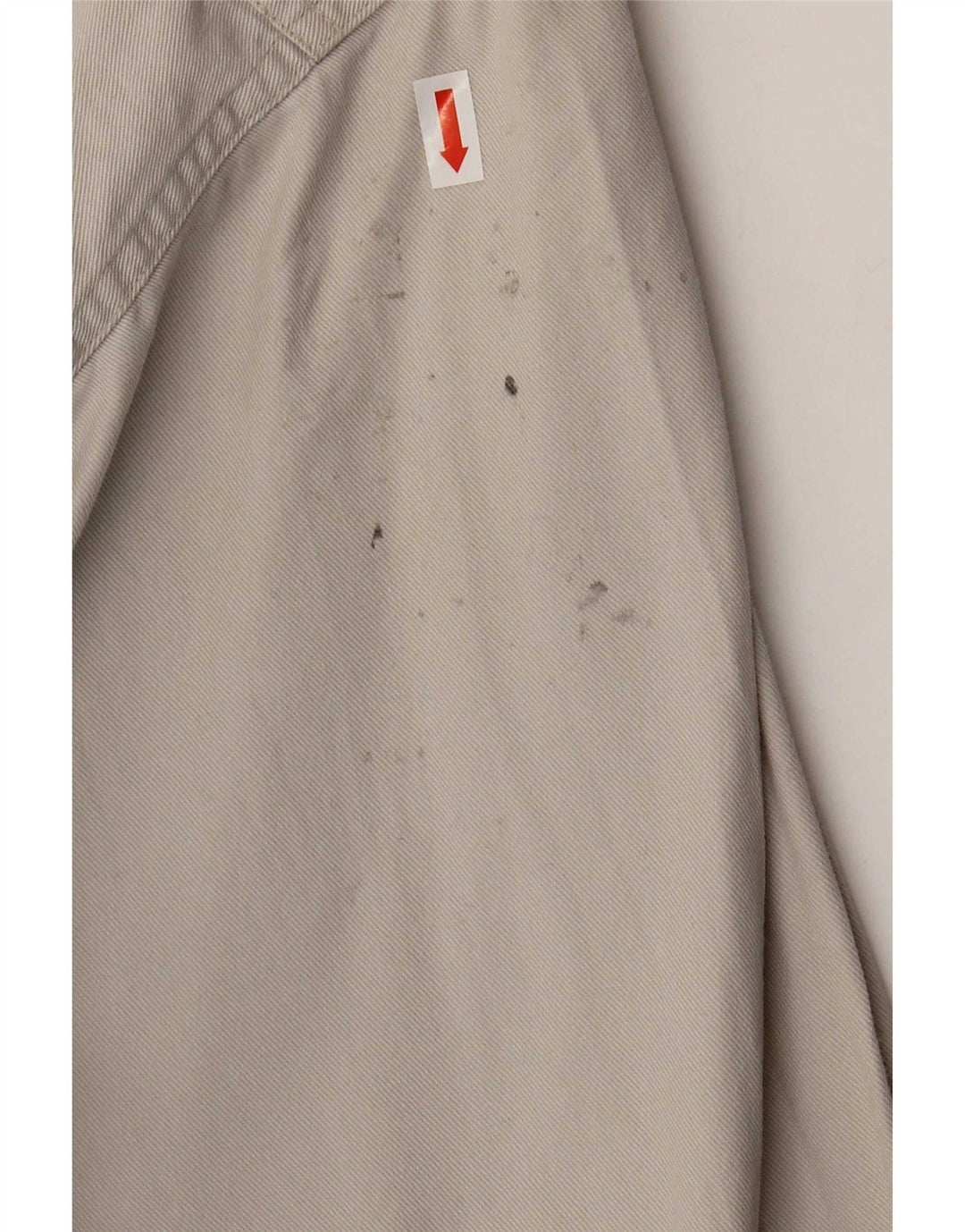 Chemise en jean homme vintage grand beige