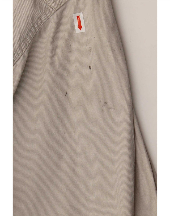 Chemise en jean homme vintage grand beige