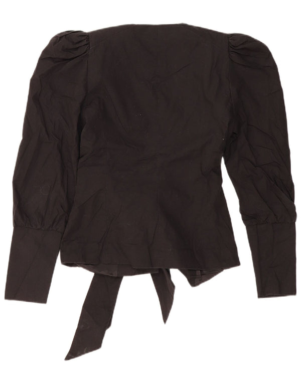 Zara Veste Blazer Femme UK 12 Medium Noir