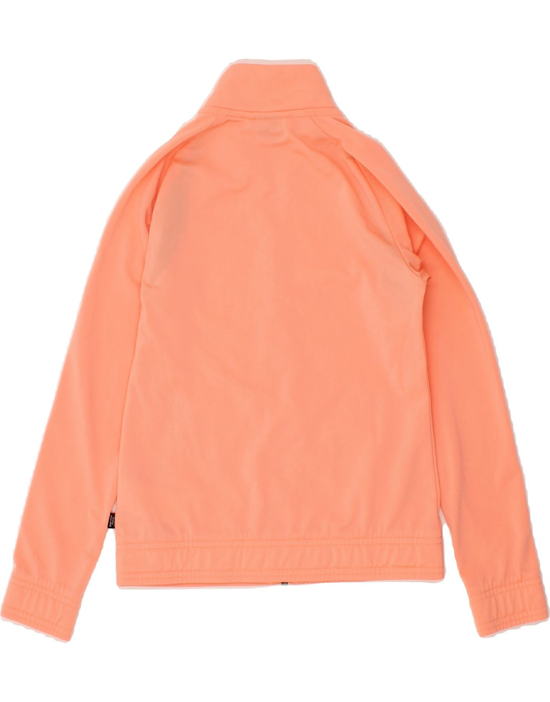 PUMA Girls Tracksuit Top Jacket 9-10 Years Orange Polyester Vintage Puma and Second-Hand Puma from Messina Hembry 